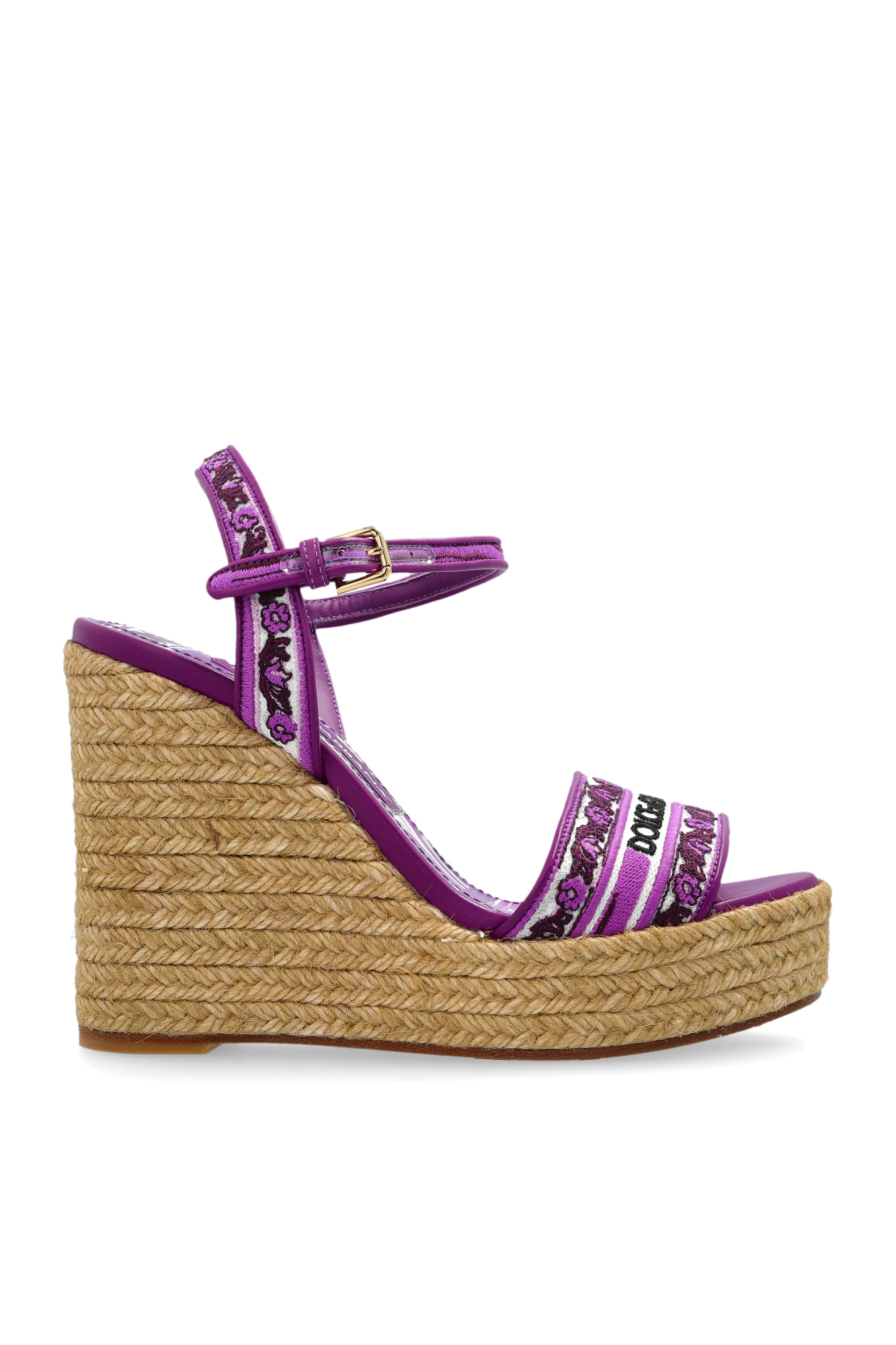 サンダル・ミュール DOLCE&GABBANA ROSE PRINT WEDGE ROSE PRINT WEDGE (Dolce & Gabbana/サンダル・ミュール) CZ0320